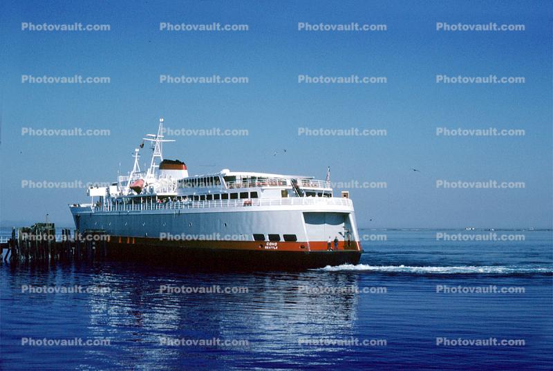 MV Coho arriving, car ferry, roro, ro-ro, Black Ball Ferry Line, Port Angeles