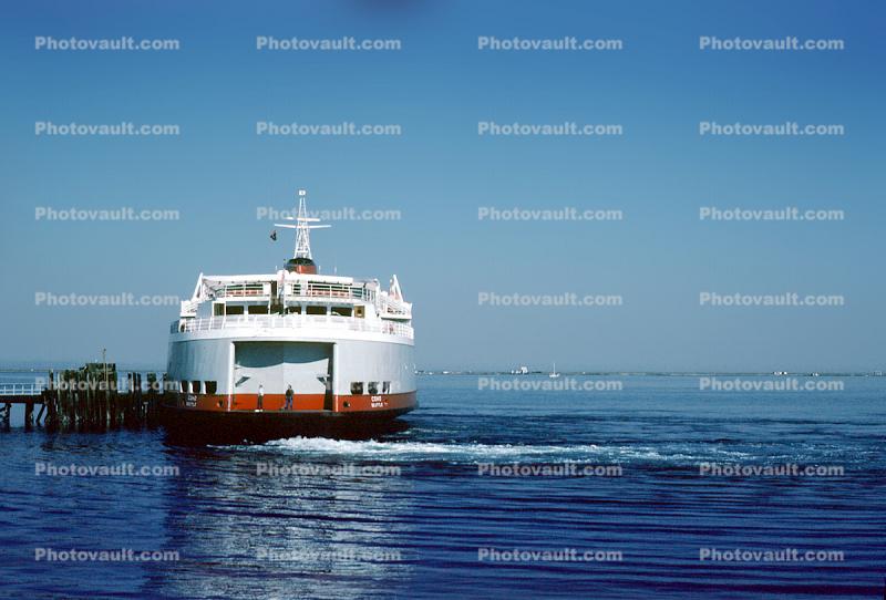 MV Coho arriving, car ferry, roro, ro-ro, Black Ball Ferry Line, Port Angeles Washington, IMO: 5076949