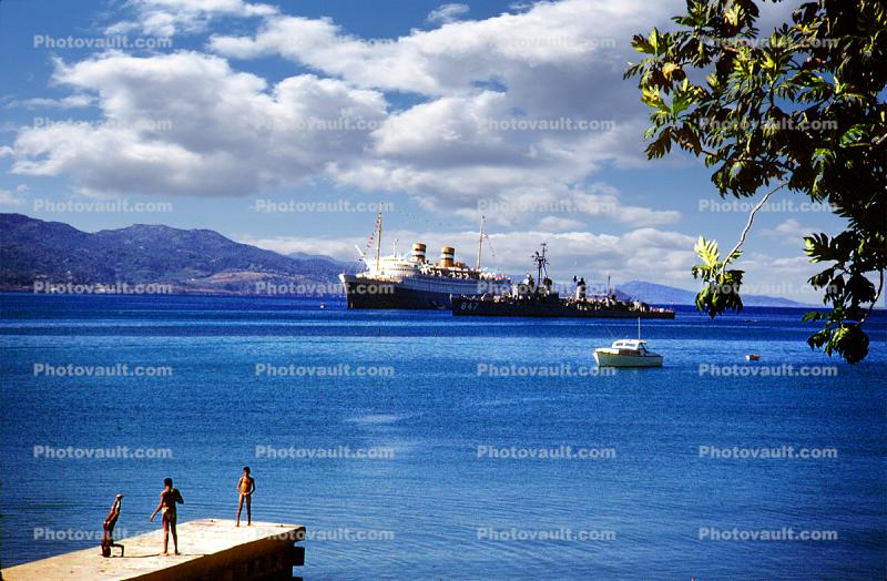 Kingston Harbor, Jamaica, 1950s