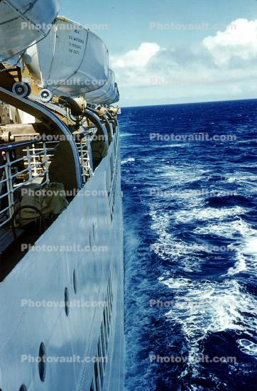 Matsonia, Lifeboats, 1963, 1960s, Cruise Ship, IMO: 5229223