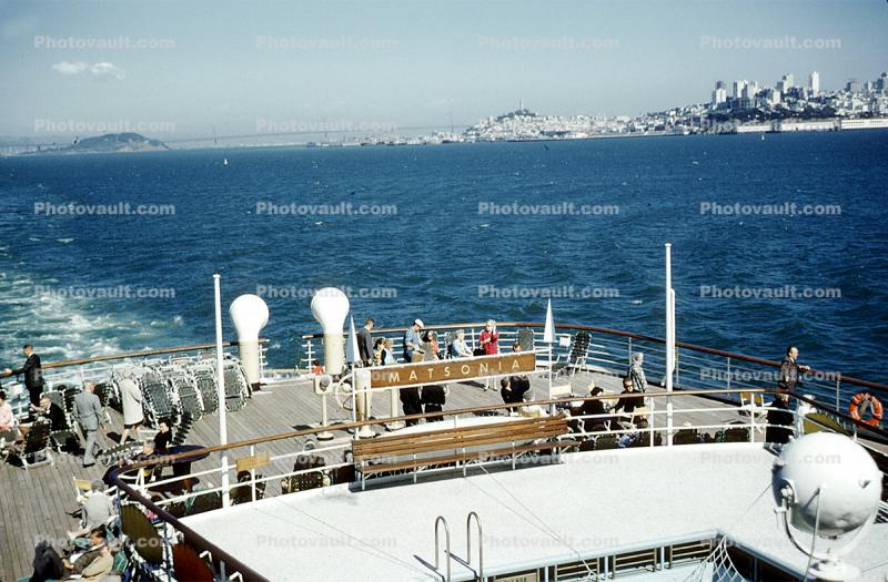 SS Matsonia, IMO: 5229223, Cruise Ship, 1963, 1960s