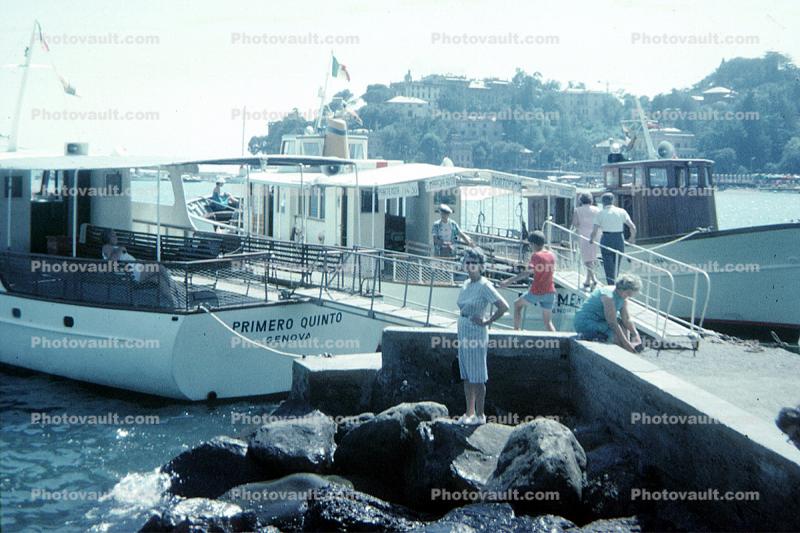 Primero Quinto, Dock, Ferryboat, Portofino