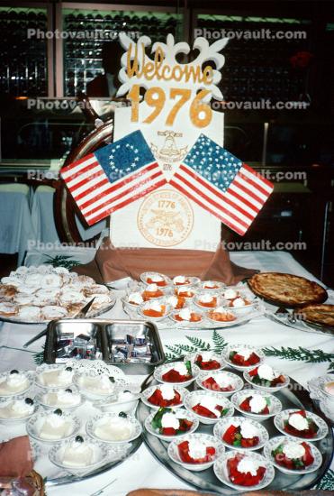 Banquet, Original 13 Colonies, 1976, bicentennial, 1970s