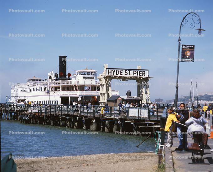 Hyde Street Pier, Car Ferry, Ferry, Ferryboat