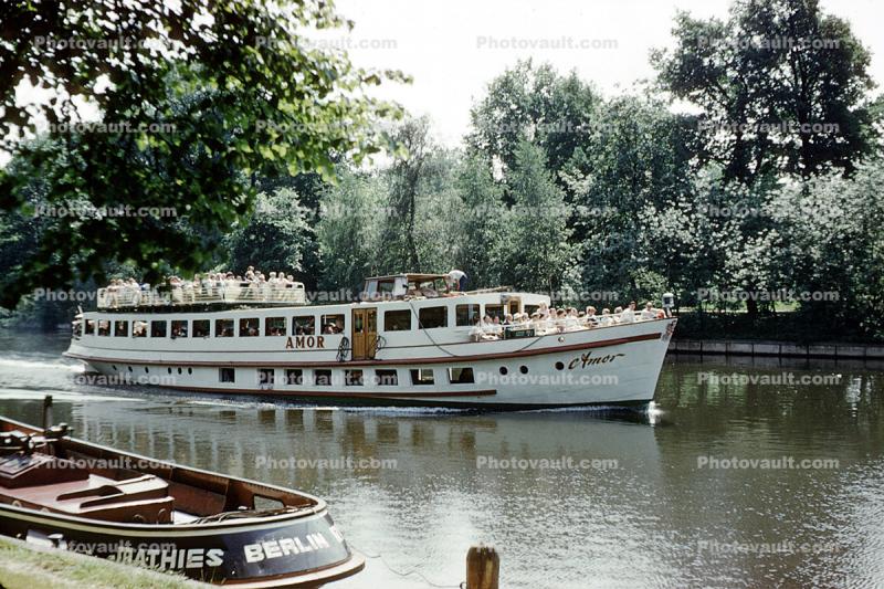 AMOR, River Boat, Germany, 1960s