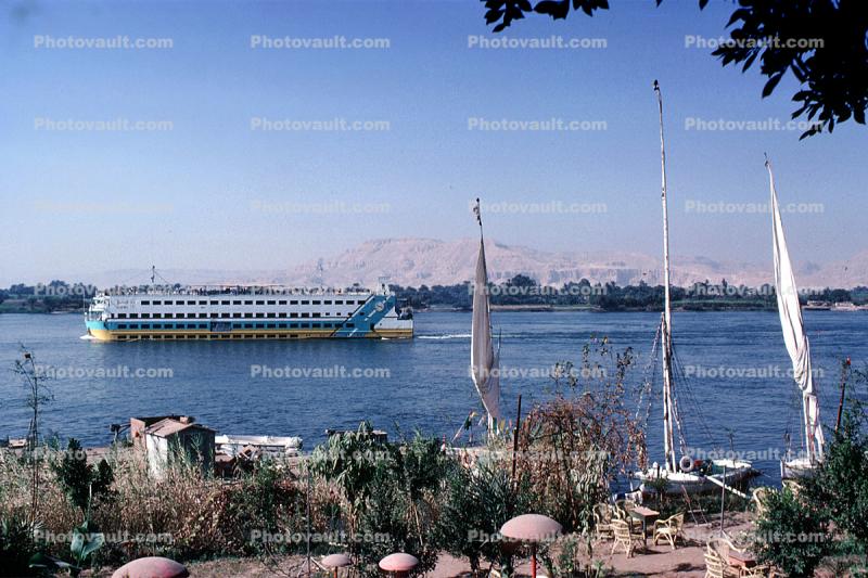 H/S Anni, Nile River, Sheraton, 1985, 1980s