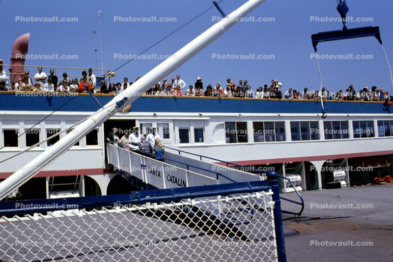 Avalon Harbor, Santa Catalina Island, SS-Catalina, 1965, 1960s