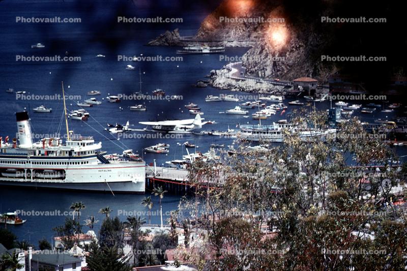 Avalon Harbor, Santa Catalina Island, SS-Catalina, 1961, 1960s