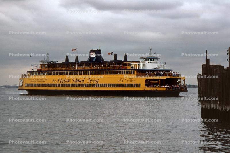 The Gov Herbert H Lehman Staten Island Ferry, Car Ferry, Ferryboat