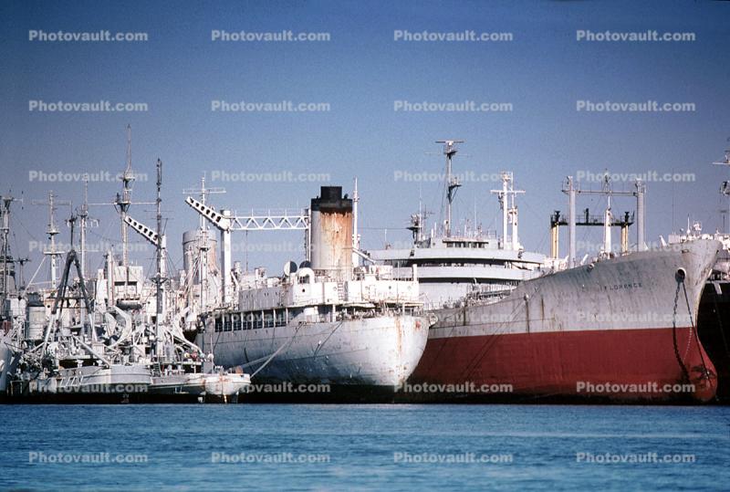 Suisun Bay, Merchant Ships