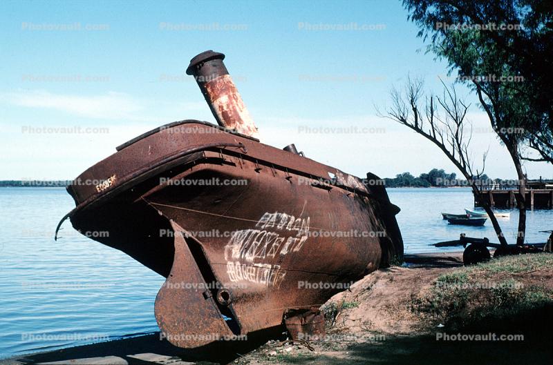 rusting Tugboat