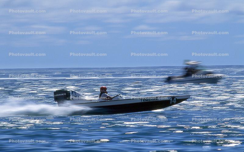 Speedboat Races, Papeete, 25 August 1990