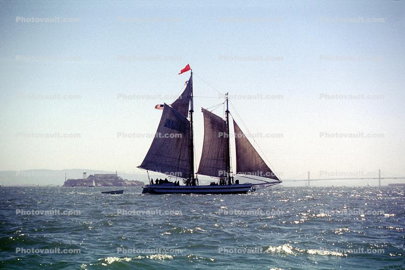 Alma, flat-bottomed scow schooner, National Historic Landmark, San Francisco Maritime National Historical Park 