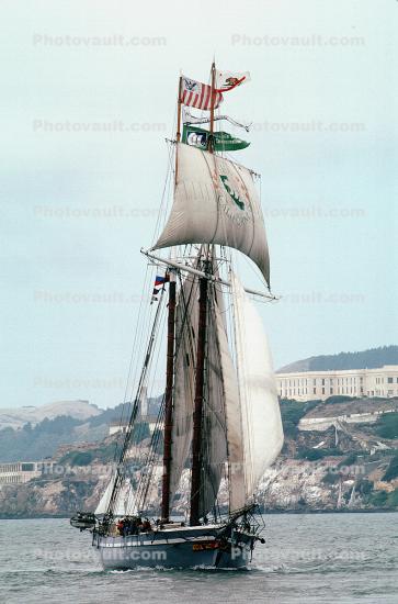 The Californian, Topsail Schooner, replica of the revenue service cutter C.W. Lawrence