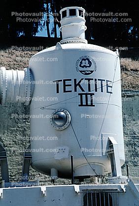 Tektite III, Tektite habitat, underwater laboratory, Fort Mason, San Francisco
