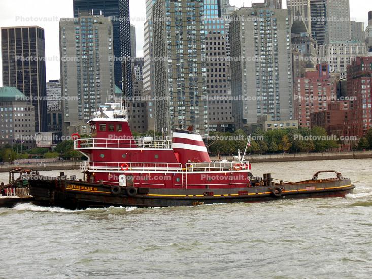 Tugboat Justine McAllister, New York City