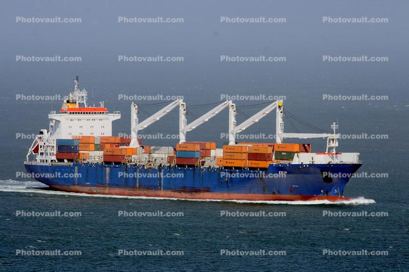 ZRIN, IMO: 9005429, Jadroplov, self-unloading containership cargo vessel