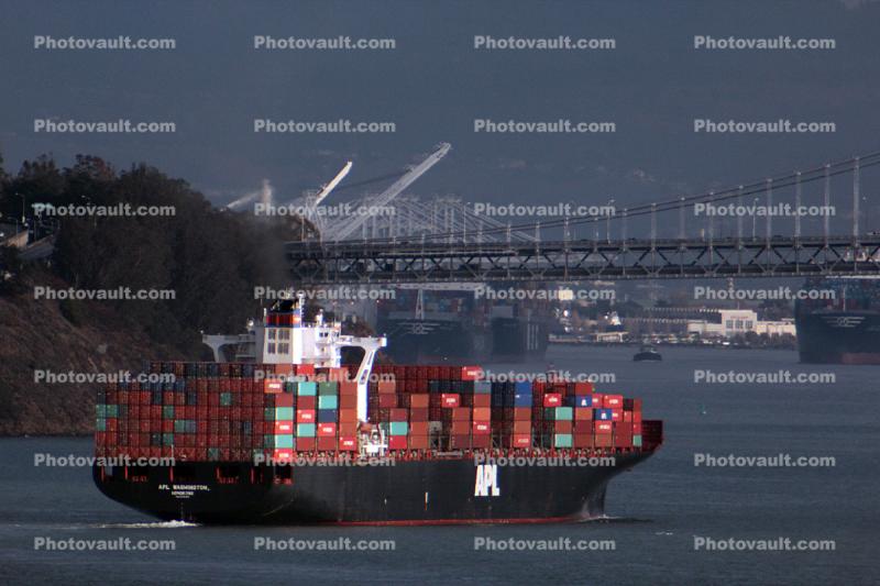 APL Washington, Containership, IMO:	9398216