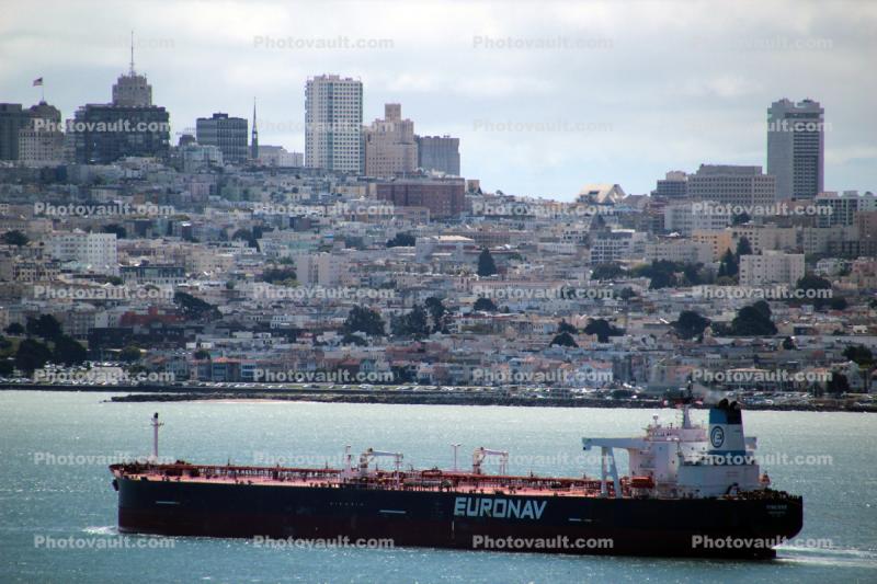 Finesse, Crude Oil Tanker, EURONAV, Ship, IMO: 9236016, San Francisco, California