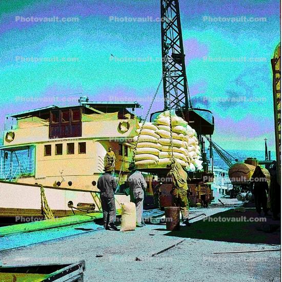 Crane, Dock, 1950s