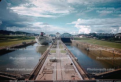 Locks, Panama City, 1959, 1950s