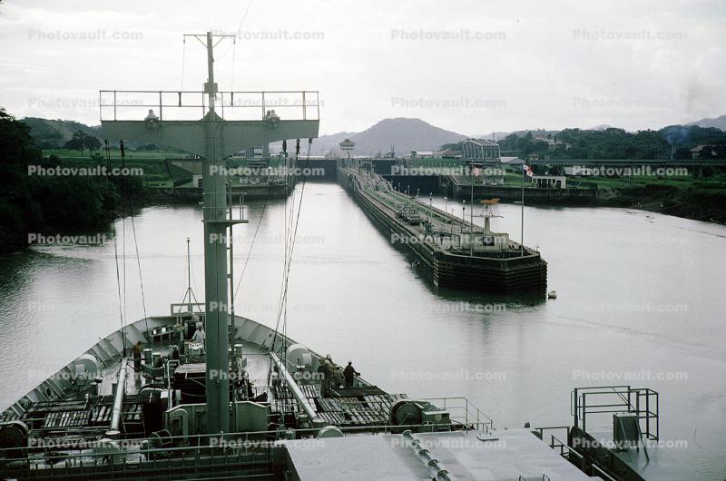 Gatun Locks, 1966, 1960s