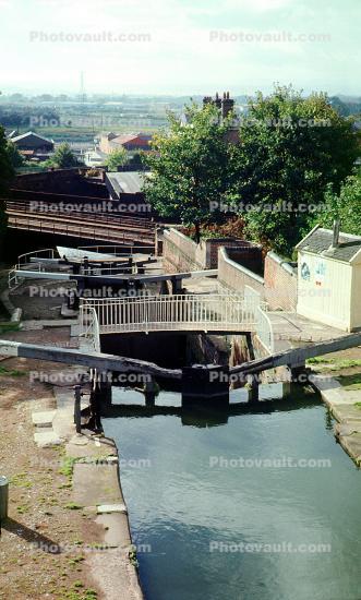 Chester England, Canal, Locks, 1969, 1960s