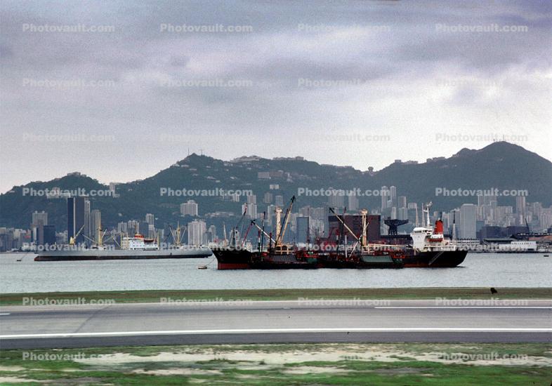 Hong Kong Harbor, 1982, 1980s
