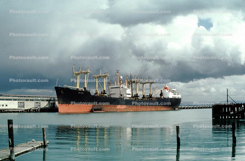 IMO 5111036, Buyer, General cargo ship, Pier-50, Pier, Dock, Port of San Francisco, California