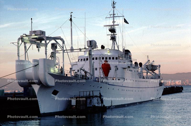 CS Salernum, Transoceanic Cable Ship Company, Harbor, Dock