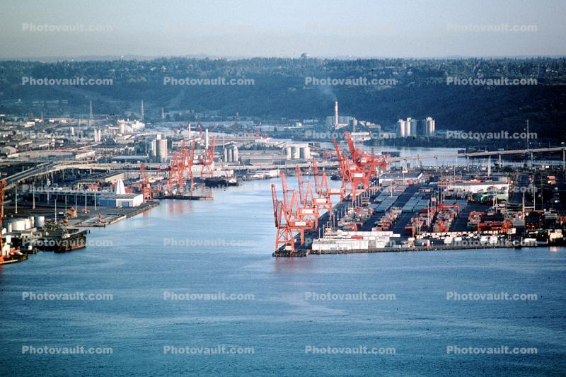 Seattle Harbor, Gantry Crane