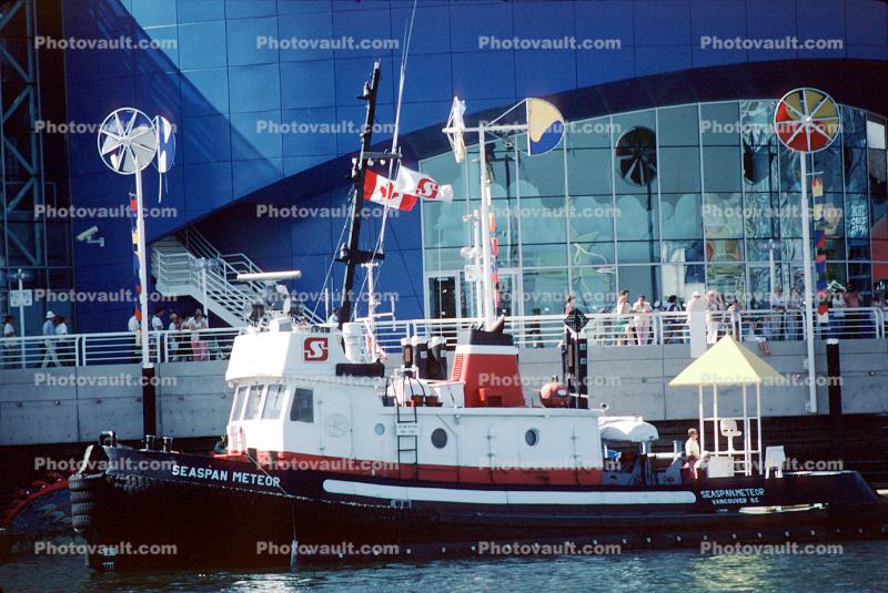 Seaspan Meteor, Tugboat, Vancouver, Dock, Harbor