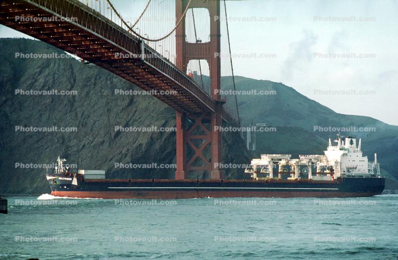Beltimber, Cargo Ship, Golden Gate Bridge, IMO: 8324361