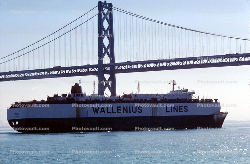 Wallenius Lines, Tosca, Vehicle Carrier, IMO: 7708833