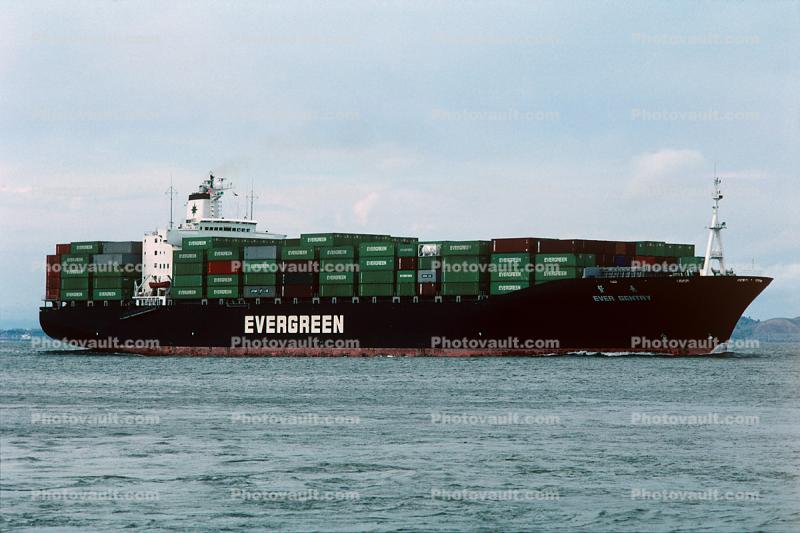 Ever Gentry, Containership, Evergreen, IMO: 8200149