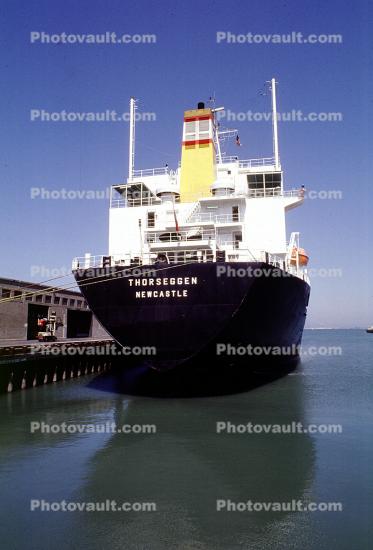 Thorseggen Cargo Ship, IMO: 8116063, dock, pier