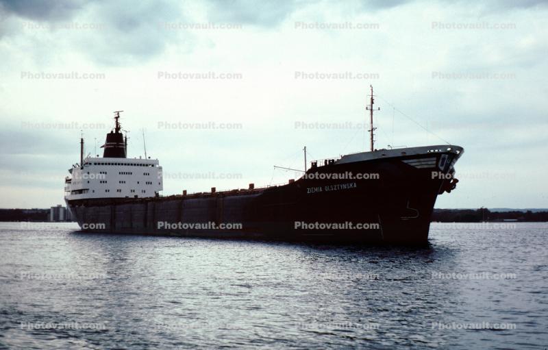 Ziemia Olsztynska, Bulk Carrier Ship, June 1983, IMO:	7319620