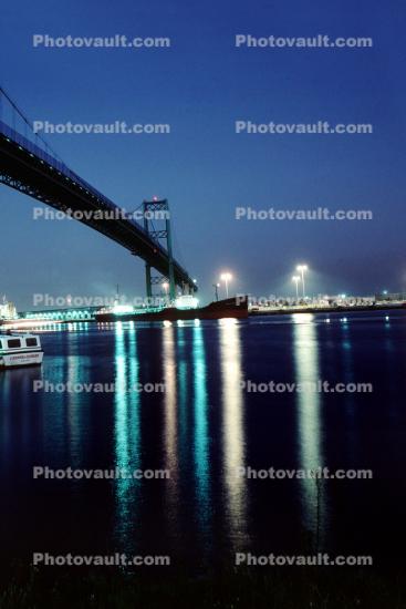 Vincent Thomas Bridge, State Route-47, Dock, Harbor