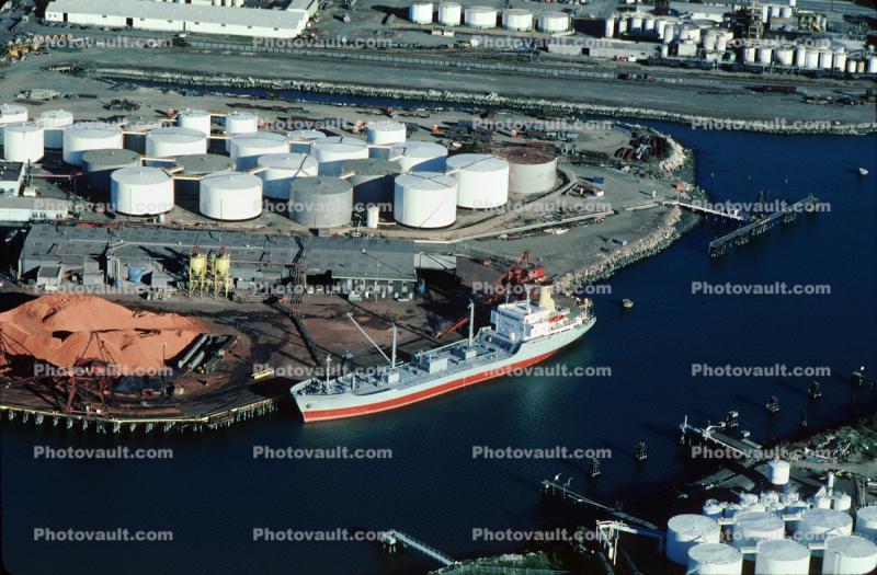 Dock, Harbor, Oil Tanks, Terminal, Warehouses, Docks