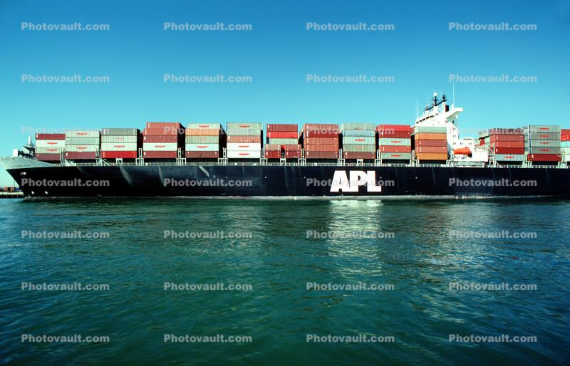 APL, American President Lines, Gantry Crane, Dock