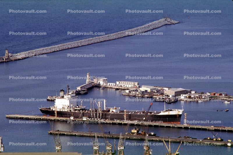 Jetty, Oil Tanker, Port of Haifa, Dock, Harbor