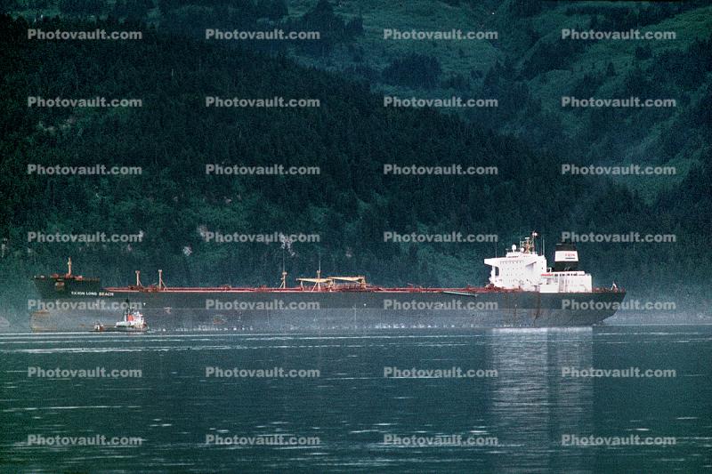 Exxon Long Beach, Oil Tanker, Alaska Pipeline Terminus, Valdez, Harbor, IMO: 8414532