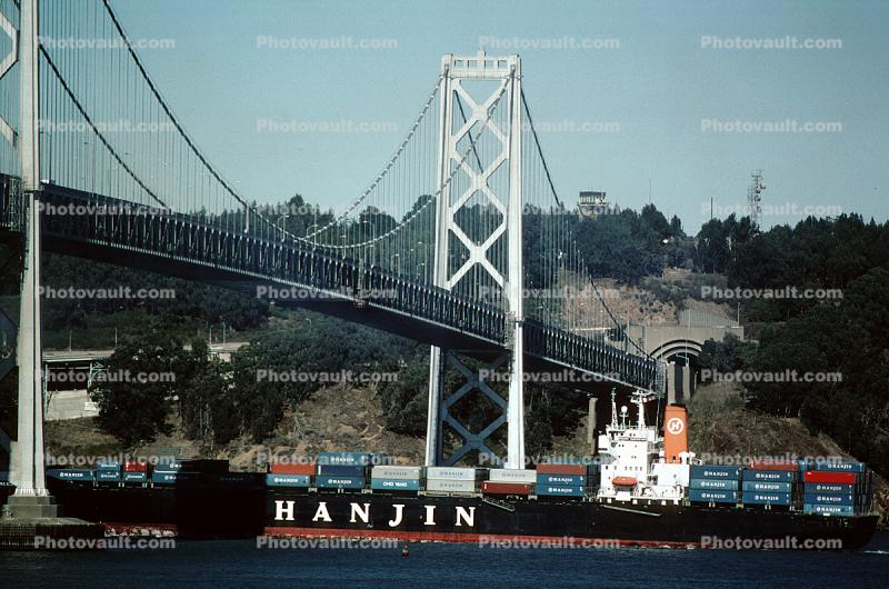 Hanjin Line, San Francisco Oakland Bay Bridge