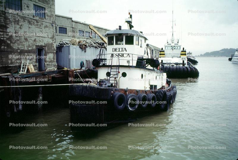 Delta Jessica Tugboat, Dock, Harbor
