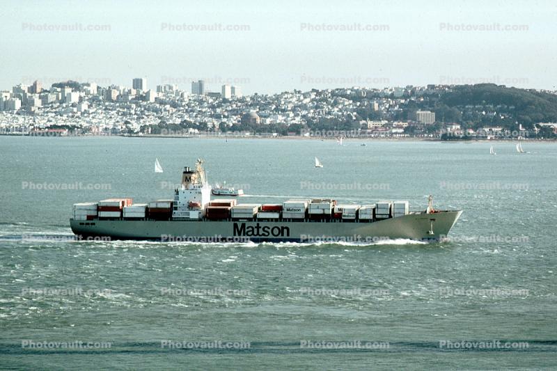 MV R J. Pfeiffer, Matson Line, Containership, IMO: 9002037