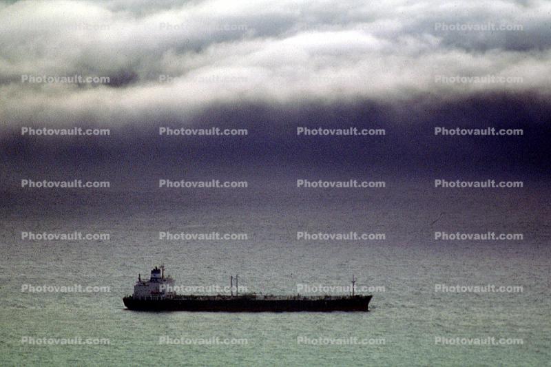 Pacific Ocean, Fog, Clouds, January 2000