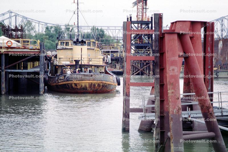 Harbor, Docks, Tugboat, tug