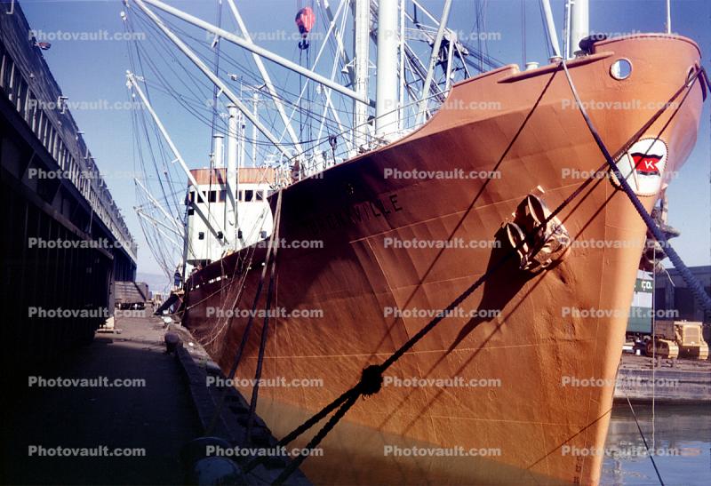 Anchor, Bow, redboat, redhull, 1970, 1970s