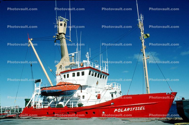 Polarsyssel, IMO: 7414119, Research - survey Vessel, redboat, redhull