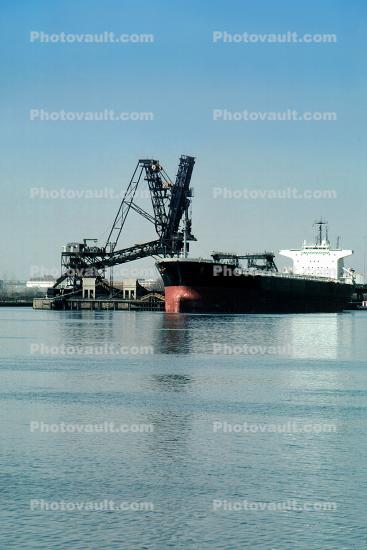 Nara, Bulk Carrier, IMO: 8413930, dock, loading, conveyer belt